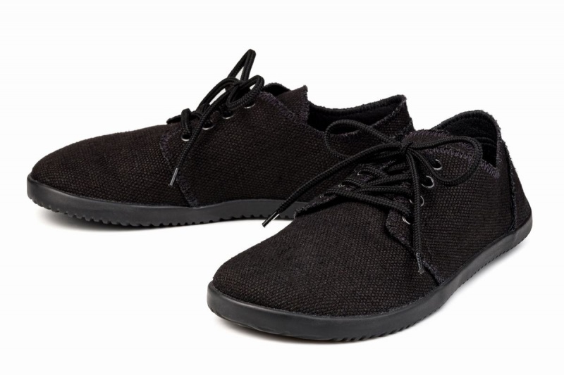 Dámské Boty Casual Ahinsa Bindu 2 Hemp Barefoot Černé | NXZ507WG