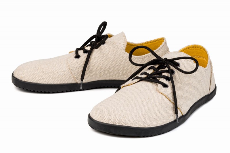 Dámské Boty Casual Ahinsa Bindu 2 Hemp Barefoot Béžový | MIW4056ZH