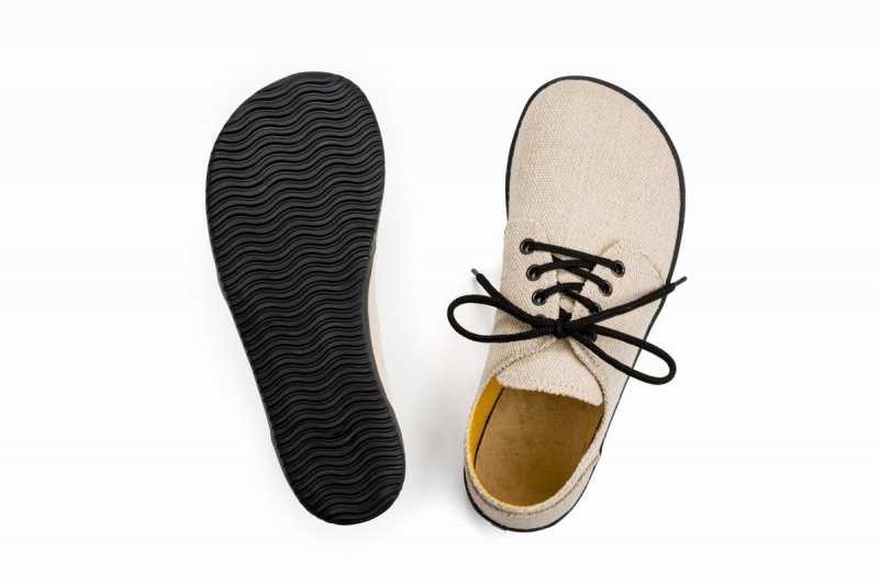 Dámské Boty Casual Ahinsa Bindu 2 Hemp Barefoot Béžový | MIW4056ZH