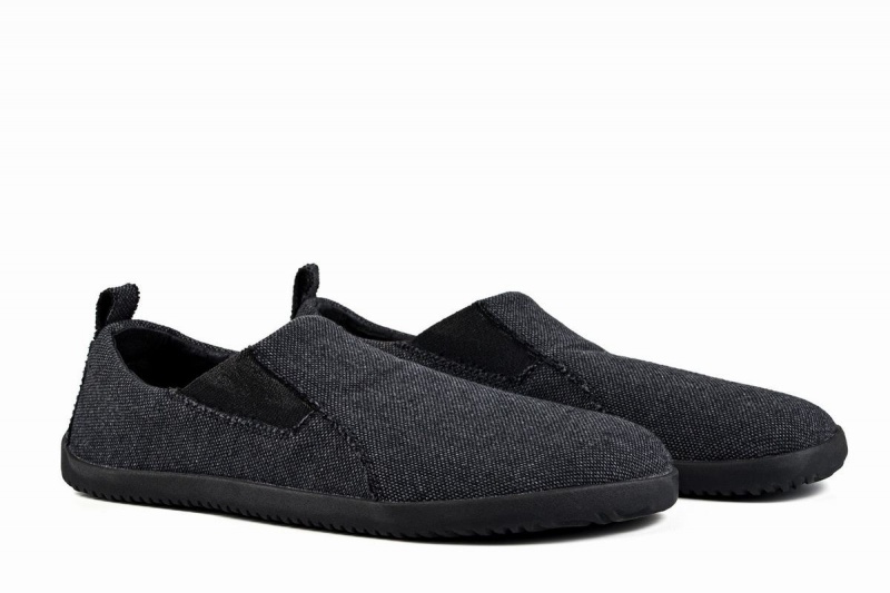 Dámské Slip On Tenisky Ahinsa Recycled Barefoot Tmavě Šedé | XII7036HQ