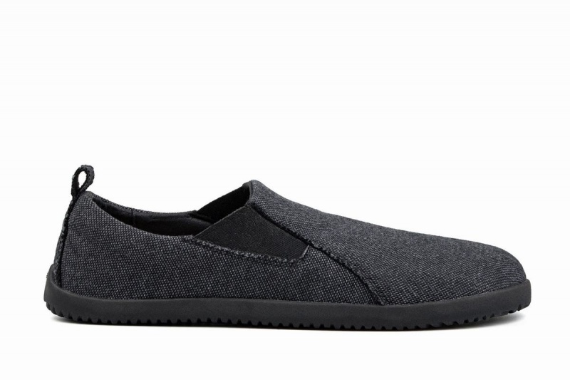 Dámské Slip On Tenisky Ahinsa Recycled Barefoot Tmavě Šedé | XII7036HQ