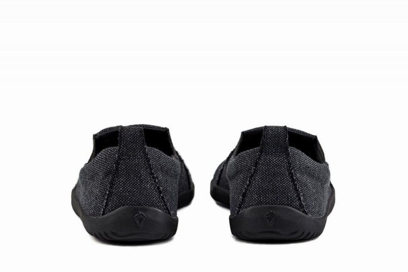 Pánské Slip On Tenisky Ahinsa Recycled Barefoot Tmavě Šedé | ZEX9141KH